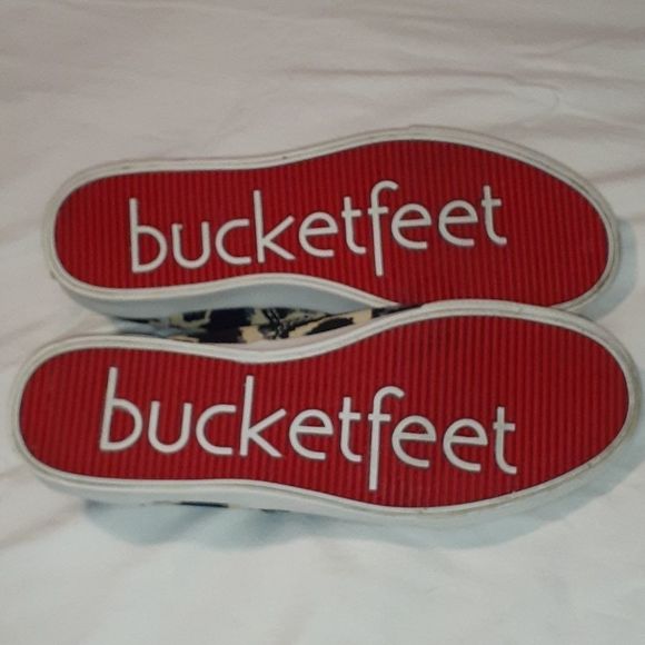 Bucketfeet Giraffe Low Top‎ Super Cool Sneakers 7 - Picture 4 of 6